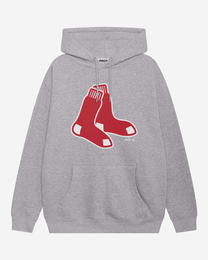 Boston Red Sox Alternate Logo Hoodie FOCO Athletic Heather S - FOCO.com