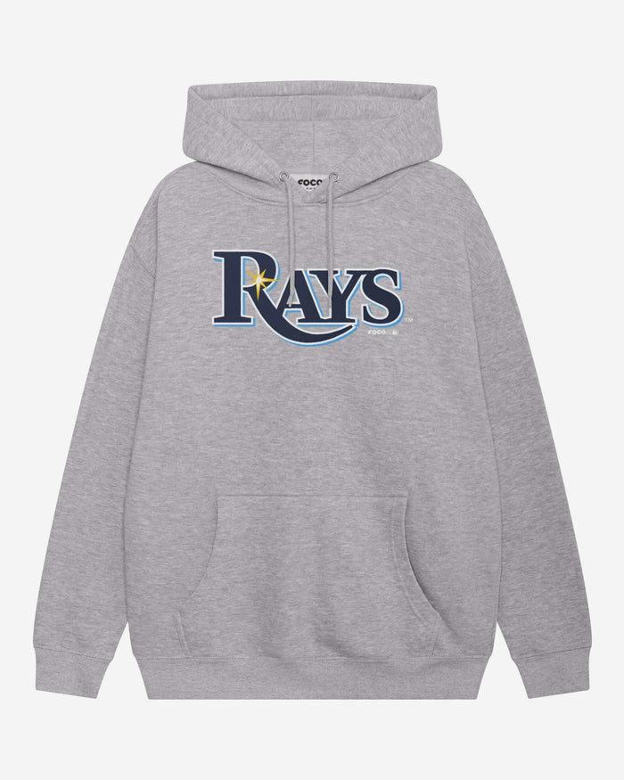 Tampa Bay Rays 2009 Alternate Logo Hoodie FOCO Athletic Heather S - FOCO.com
