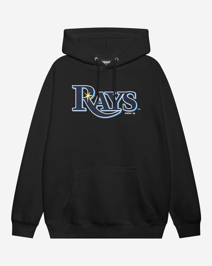Tampa Bay Rays 2009 Alternate Logo Hoodie FOCO Black S - FOCO.com