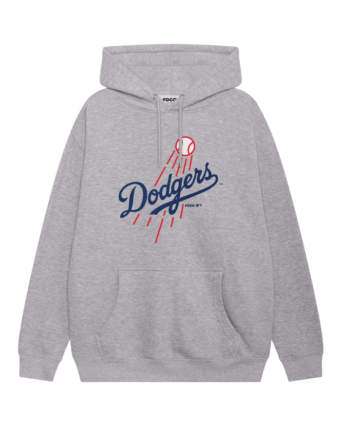 Los Angeles Dodgers Alternate Logo Hoodie FOCO Athletic Heather S - FOCO.com