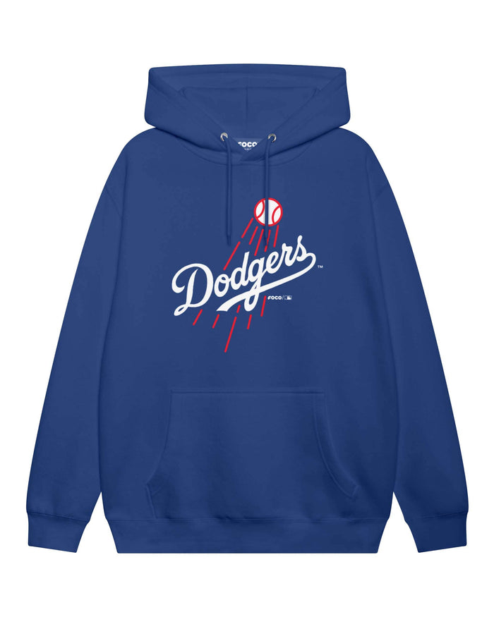 Los Angeles Dodgers Alternate Logo Hoodie FOCO True Royal S - FOCO.com