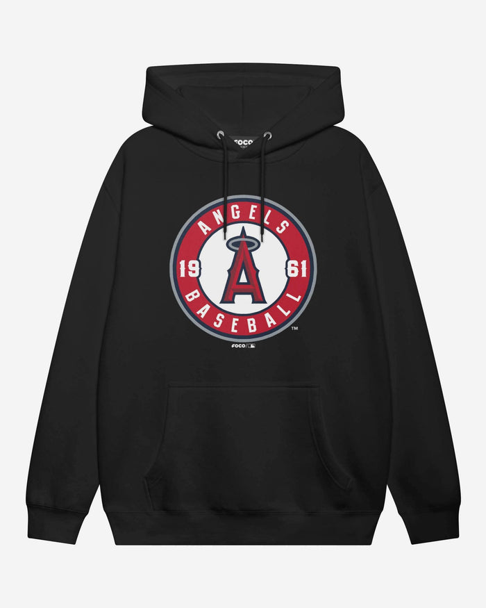 Los Angeles Angels 2012 Alternate Logo Hoodie FOCO Black S - FOCO.com