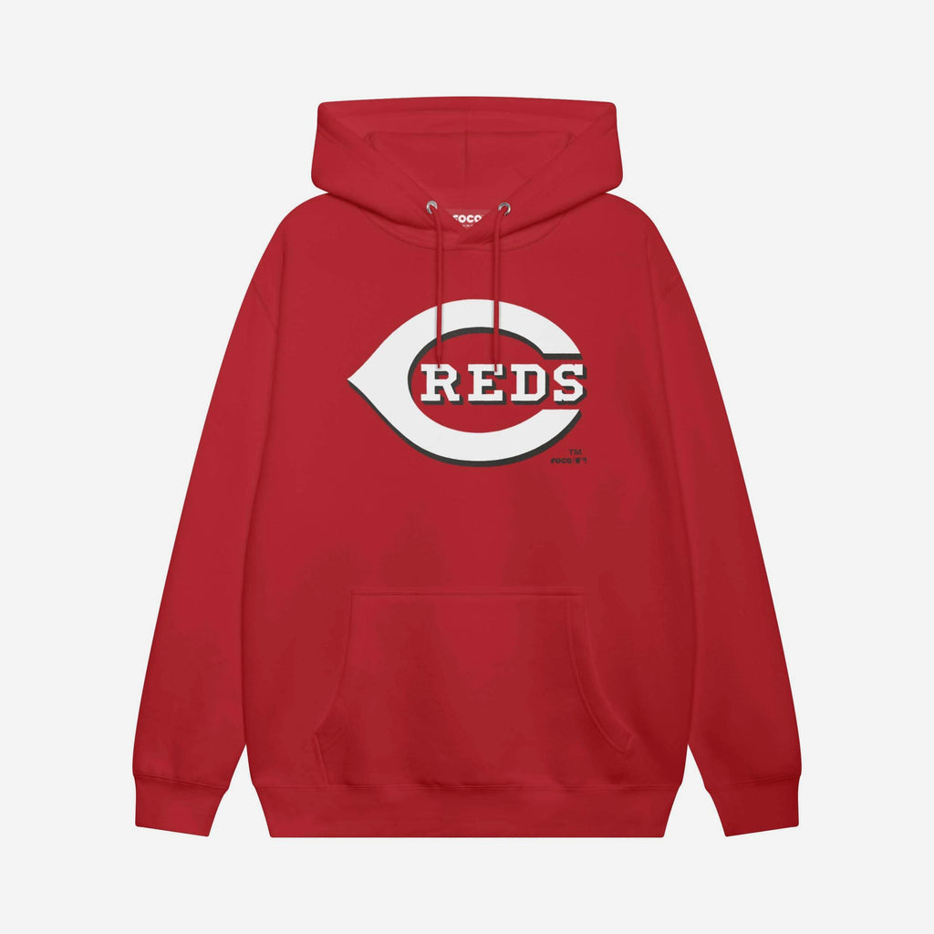 Cincinnati Reds Alternate Logo Hoodie FOCO Red S - FOCO.com