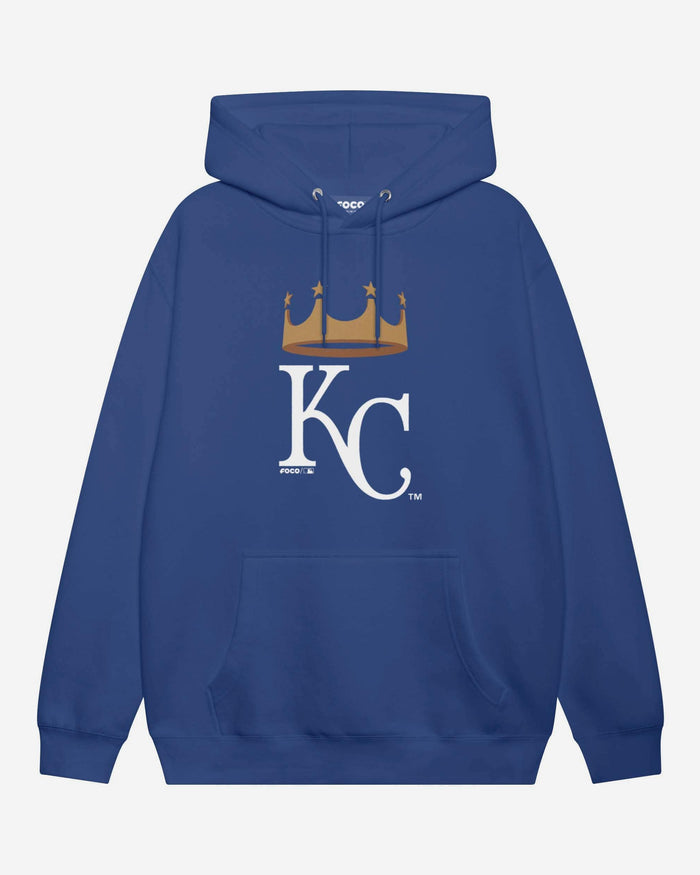 Kansas City Royals 2016 Alternate Logo Hoodie FOCO True Royal S - FOCO.com