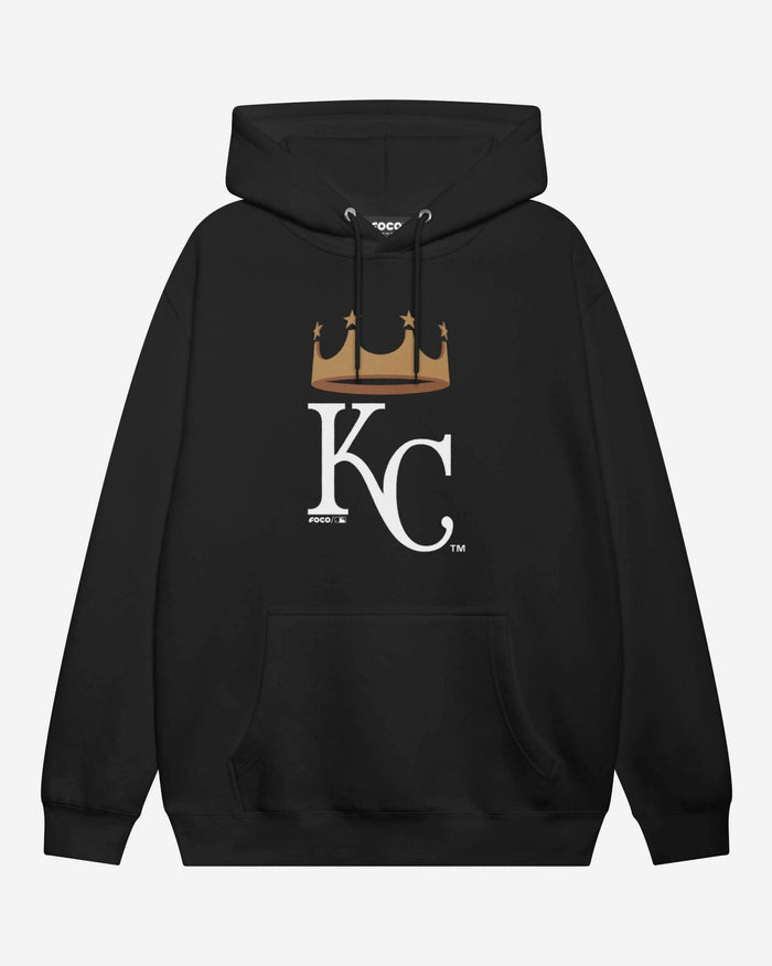 Kansas City Royals 2016 Alternate Logo Hoodie FOCO Black S - FOCO.com