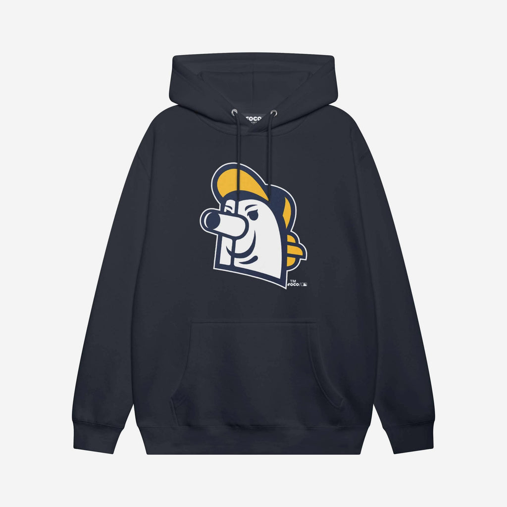 Milwaukee Brewers Alternate Logo Hoodie FOCO Navy S - FOCO.com
