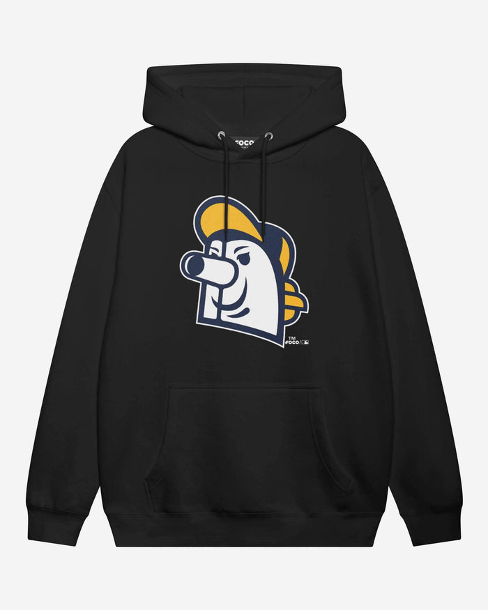 Milwaukee Brewers Alternate Logo Hoodie FOCO Black S - FOCO.com