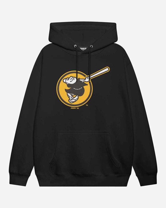 San Diego Padres Alternate Logo Hoodie FOCO Black S - FOCO.com