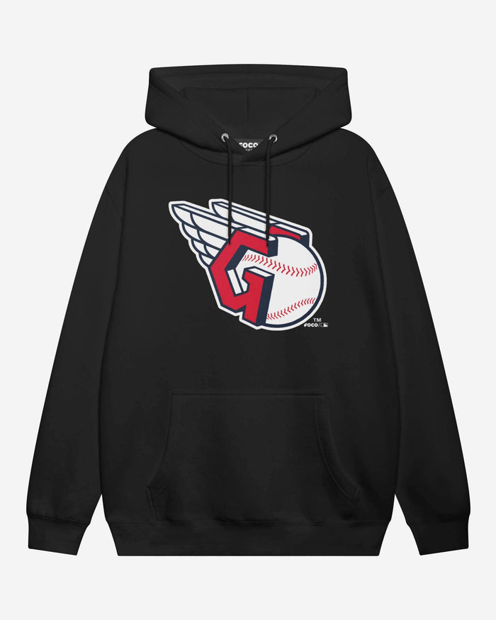 Cleveland Guardians Alternate Logo Hoodie FOCO Black S - FOCO.com