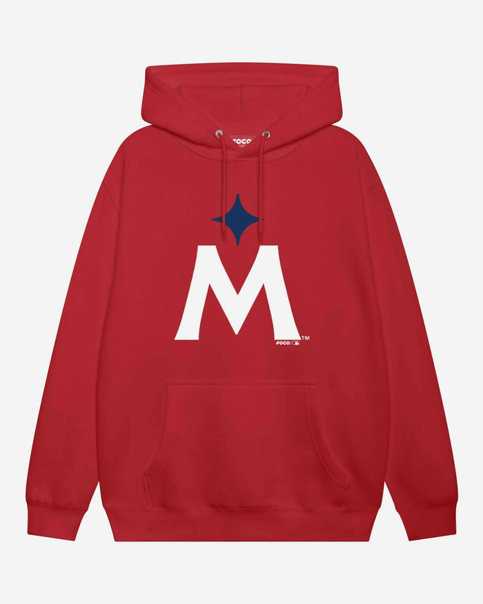 Minnesota Twins Alternate Logo Hoodie FOCO Red S - FOCO.com