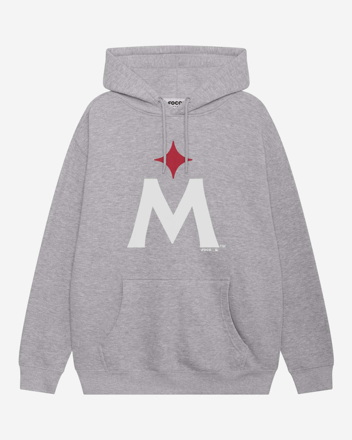 Minnesota Twins Alternate Logo Hoodie FOCO Athletic Heather S - FOCO.com