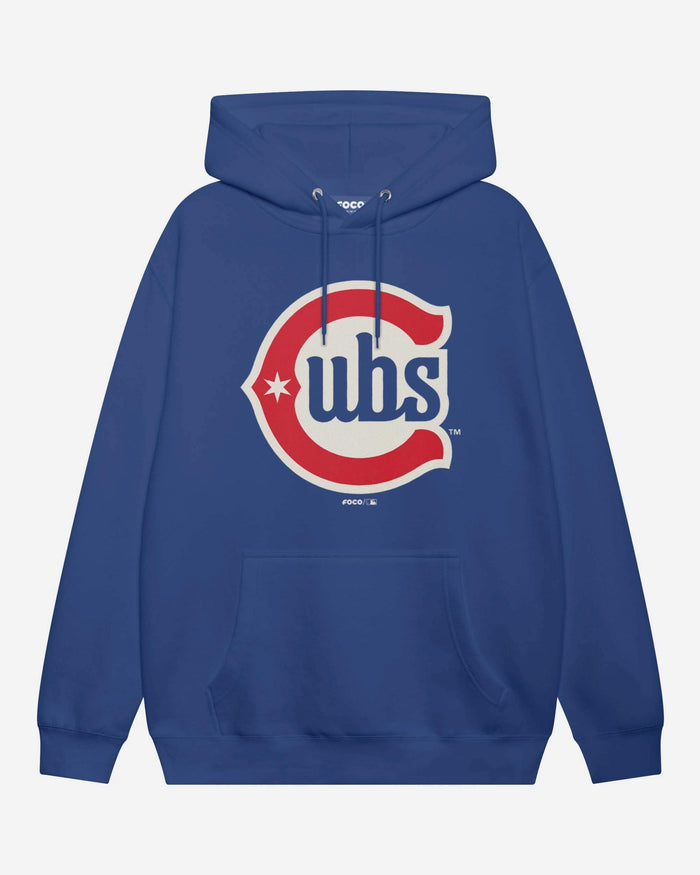 Chicago Cubs 2025 Alternate Logo Hoodie FOCO True Royal S - FOCO.com