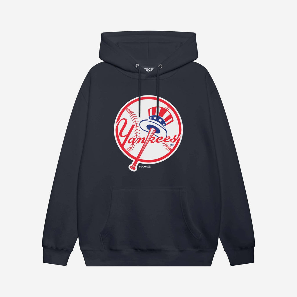 New York Yankees Alternate Logo Hoodie FOCO Navy S - FOCO.com