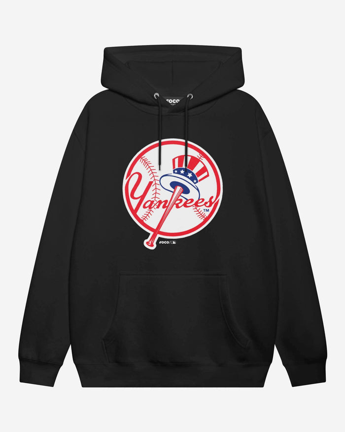 New York Yankees Alternate Logo Hoodie FOCO Black S - FOCO.com