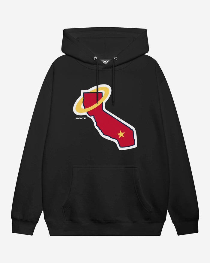 Los Angeles Angels 1970 Alternate Logo Hoodie FOCO Black S - FOCO.com