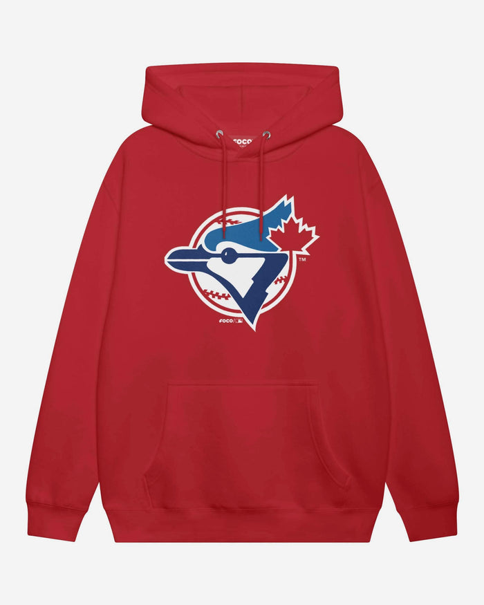 Toronto Blue Jays 1989 Alternate Logo Hoodie FOCO Red S - FOCO.com
