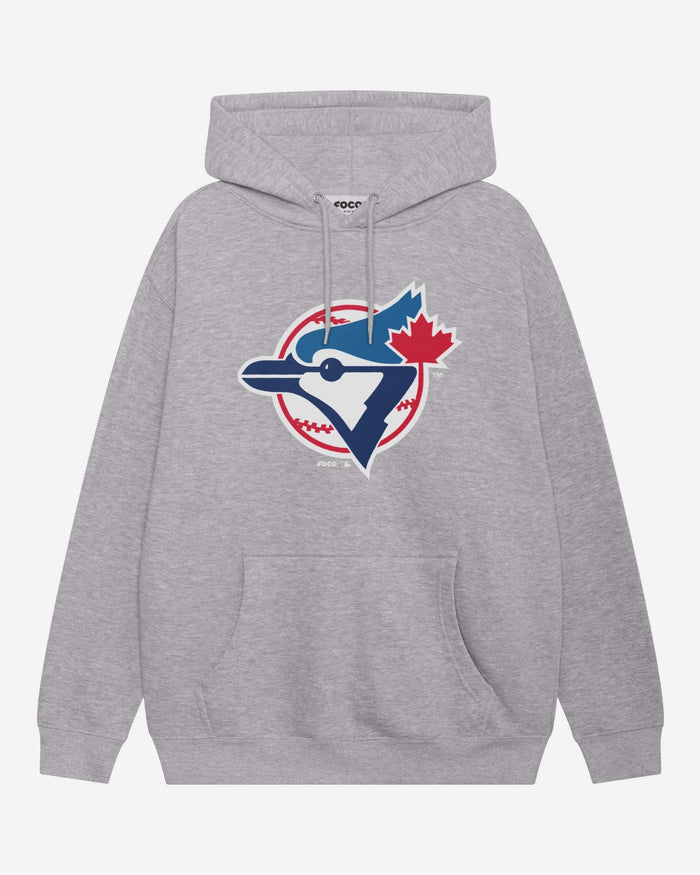 Toronto Blue Jays 1989 Alternate Logo Hoodie FOCO Athletic Heather S - FOCO.com