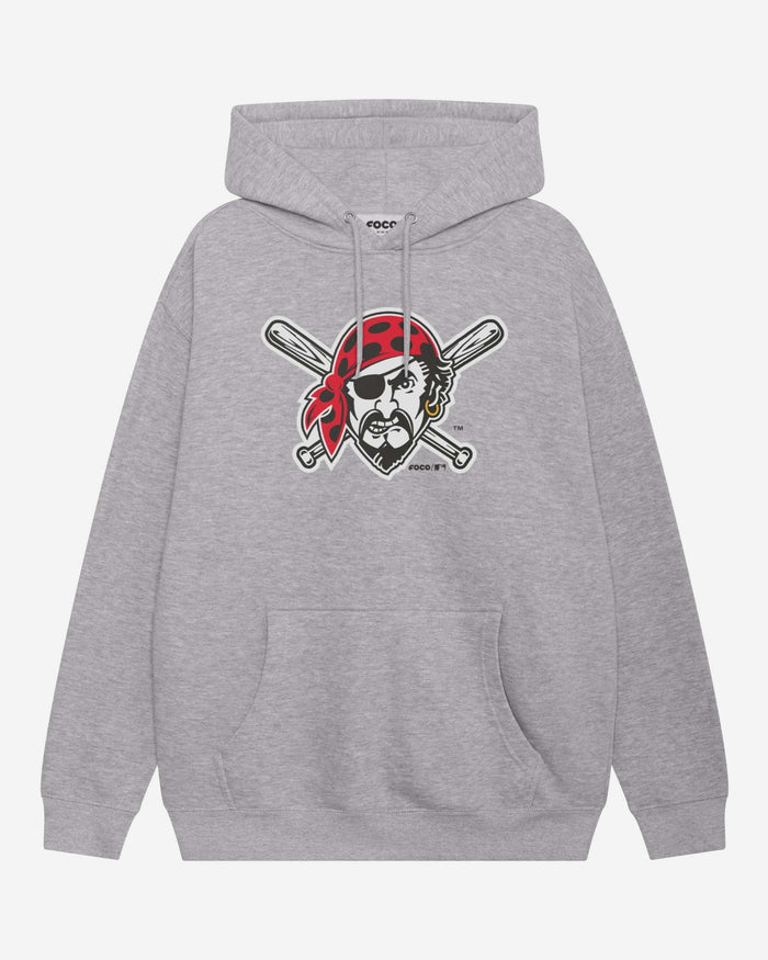 Pittsburgh Pirates Alternate Logo Hoodie FOCO Athletic Heather S - FOCO.com