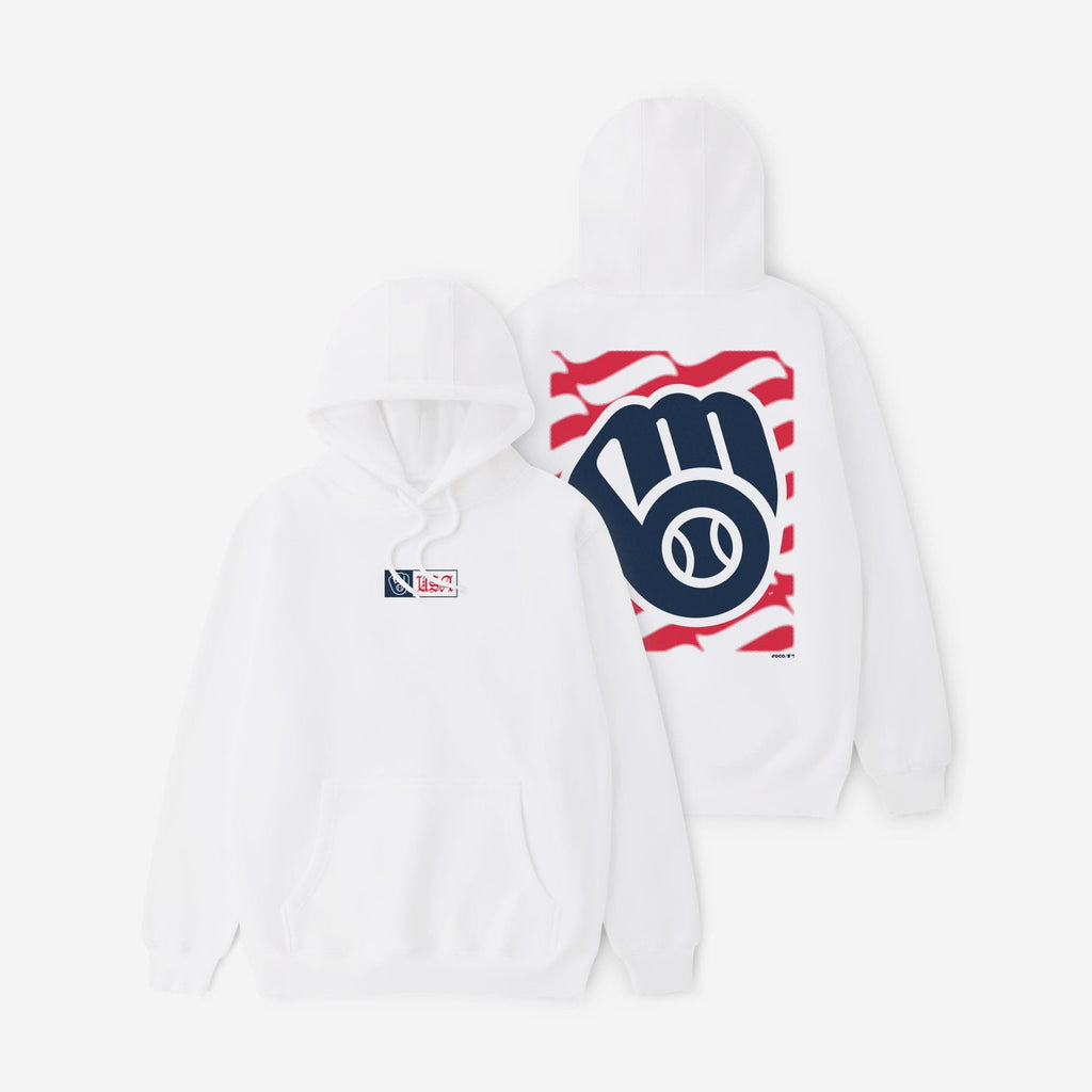 Milwaukee Brewers American Heritage Hoodie FOCO S - FOCO.com