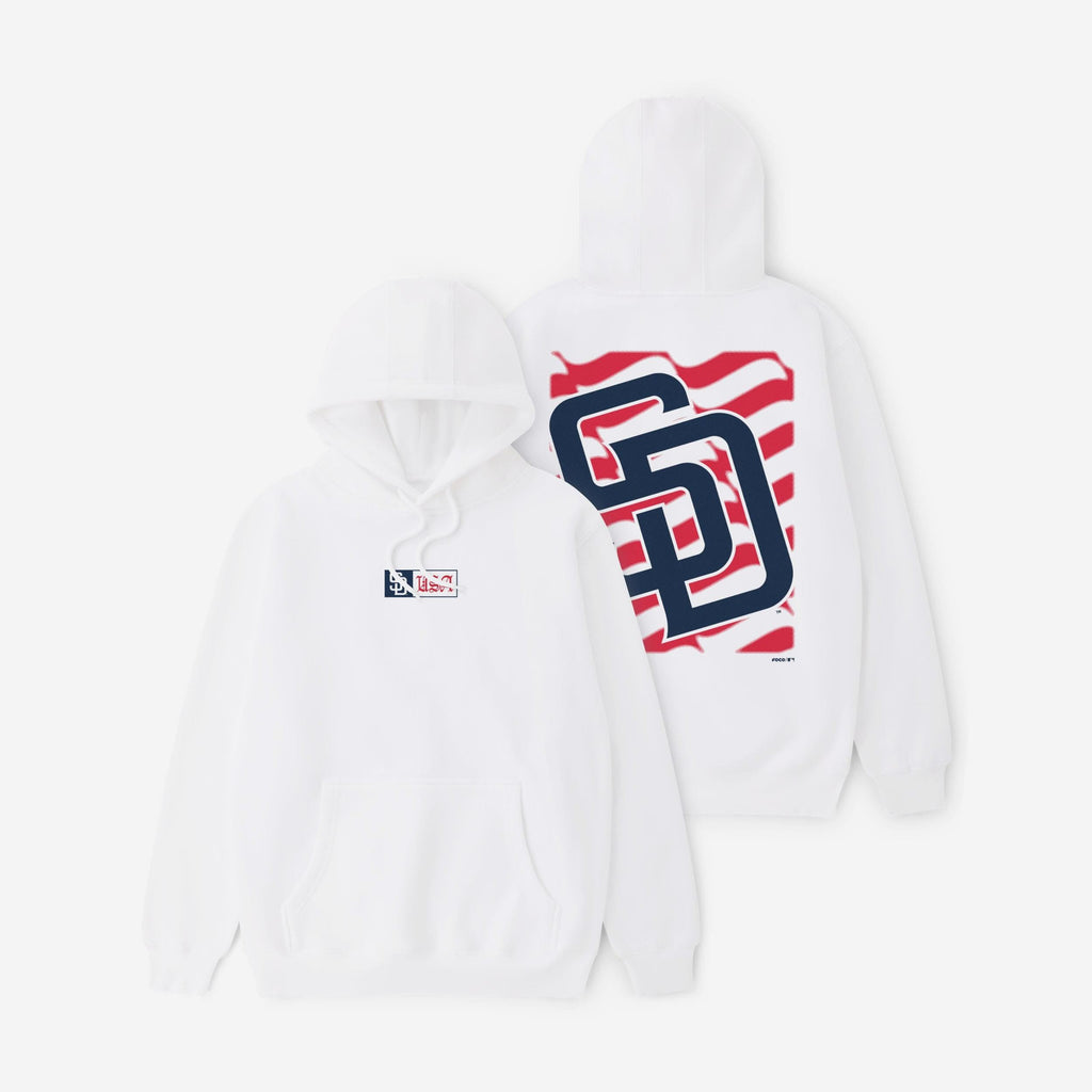San Diego Padres American Heritage Hoodie FOCO S - FOCO.com