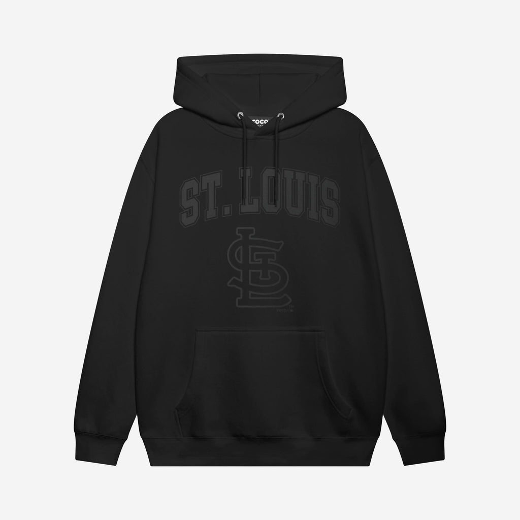 St Louis Cardinals Blackout Hoodie FOCO S - FOCO.com