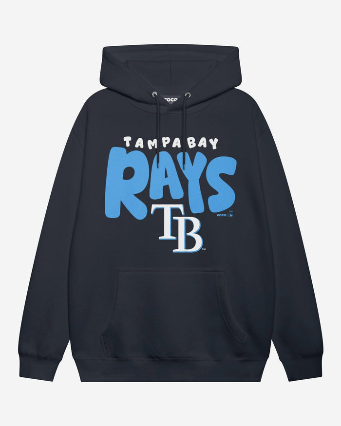Tampa Bay Rays Bubble Hoodie FOCO S - FOCO.com