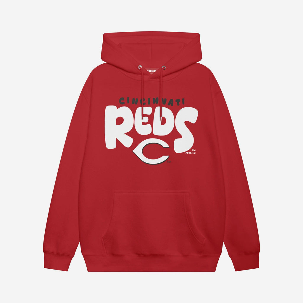 Cincinnati Reds Bubble Hoodie FOCO S - FOCO.com