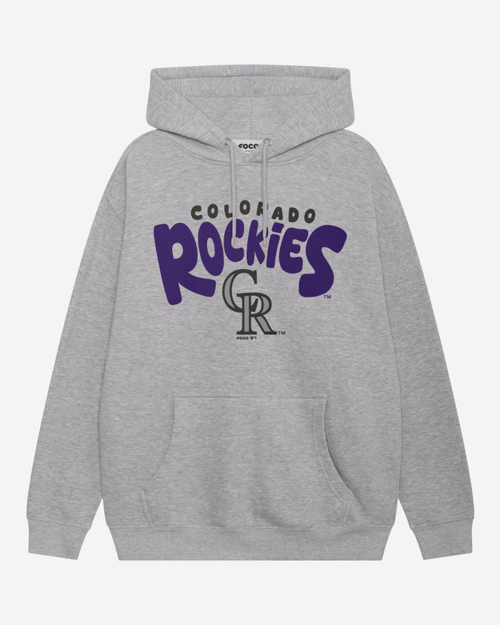 Colorado Rockies Bubble Hoodie FOCO S - FOCO.com