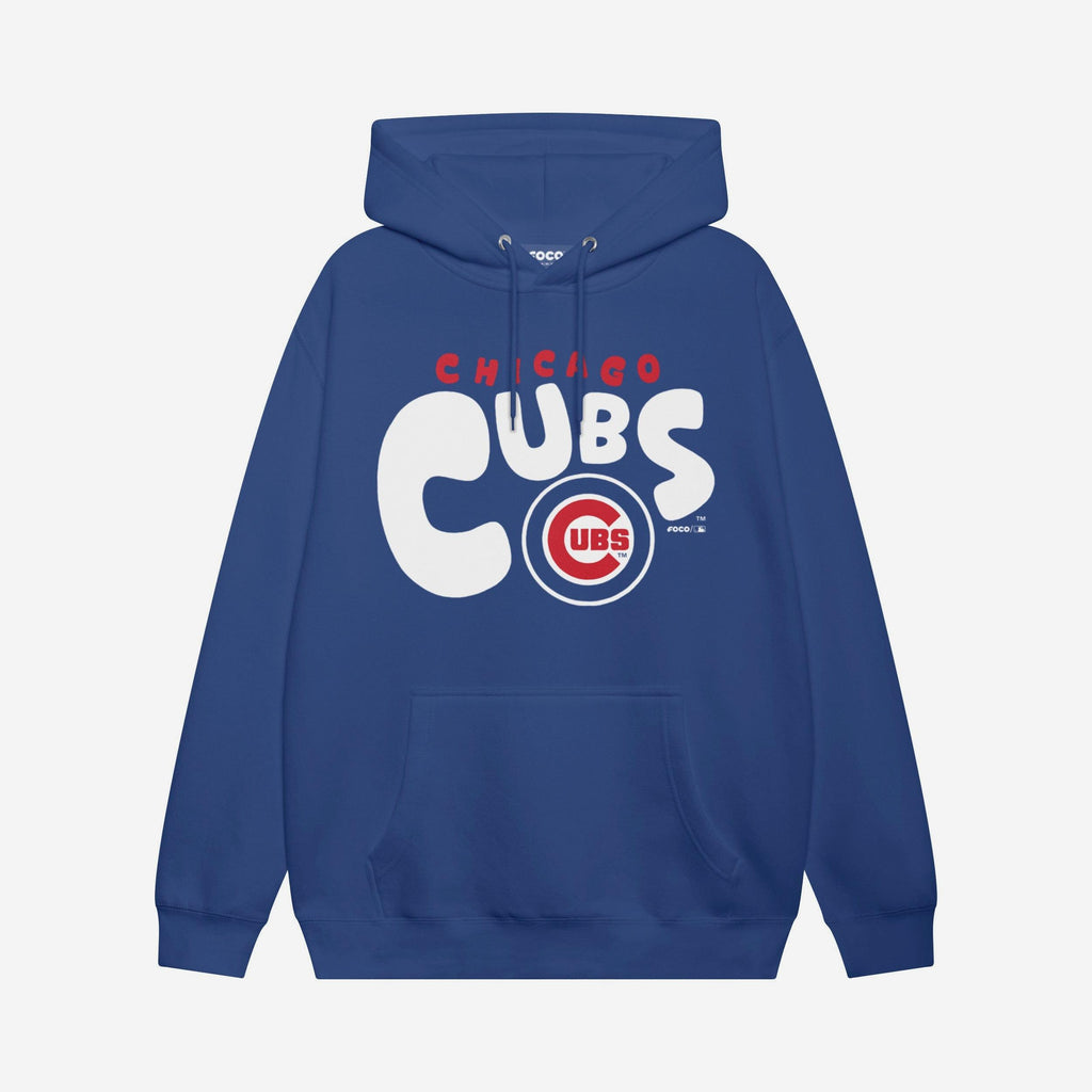 Chicago Cubs Bubble Hoodie FOCO S - FOCO.com