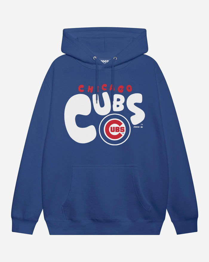 Chicago Cubs Bubble Hoodie FOCO S - FOCO.com