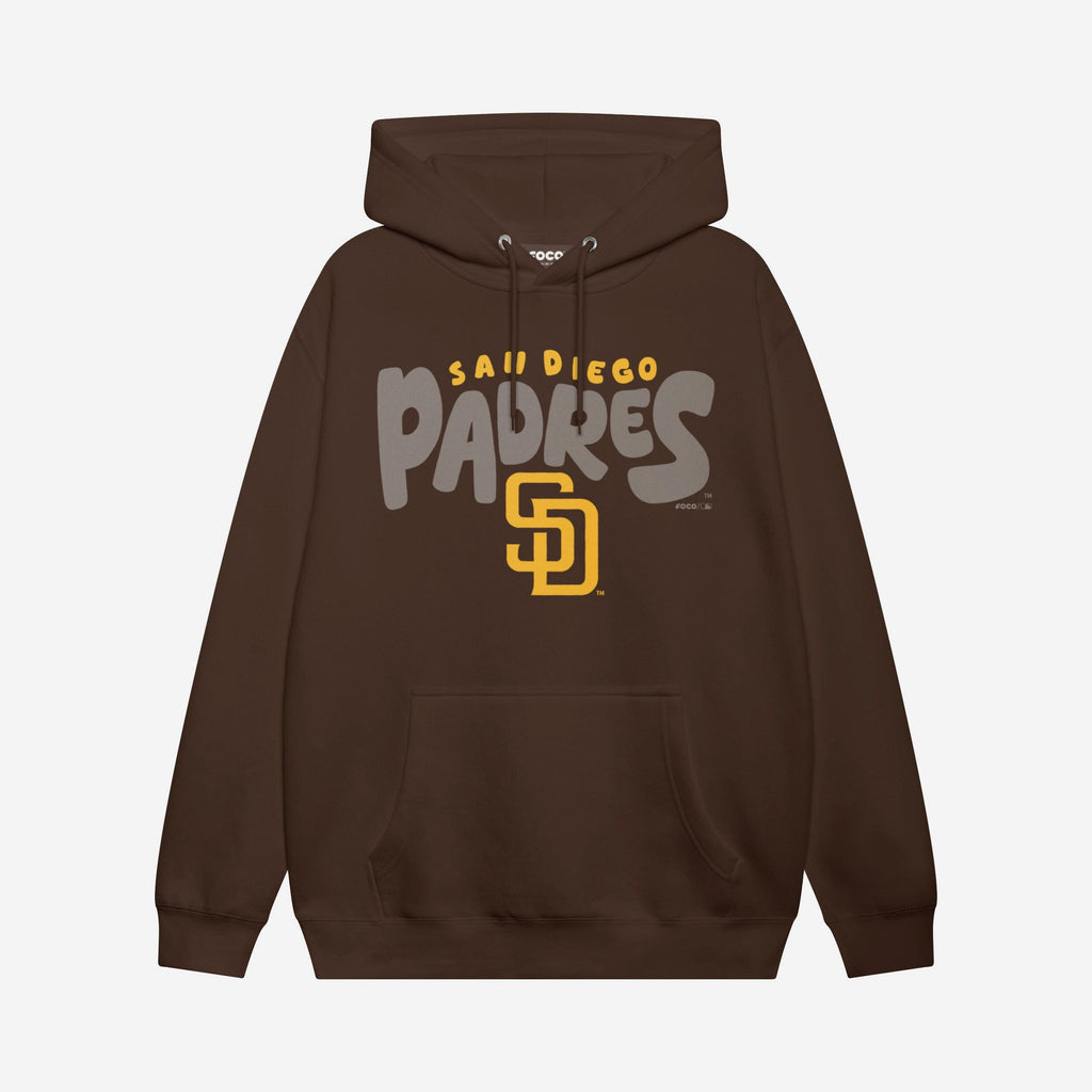 San Diego Padres Bubble Hoodie FOCO S - FOCO.com
