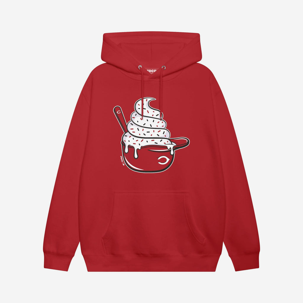Cincinnati Reds Ice Cream Helmet Hoodie FOCO S - FOCO.com