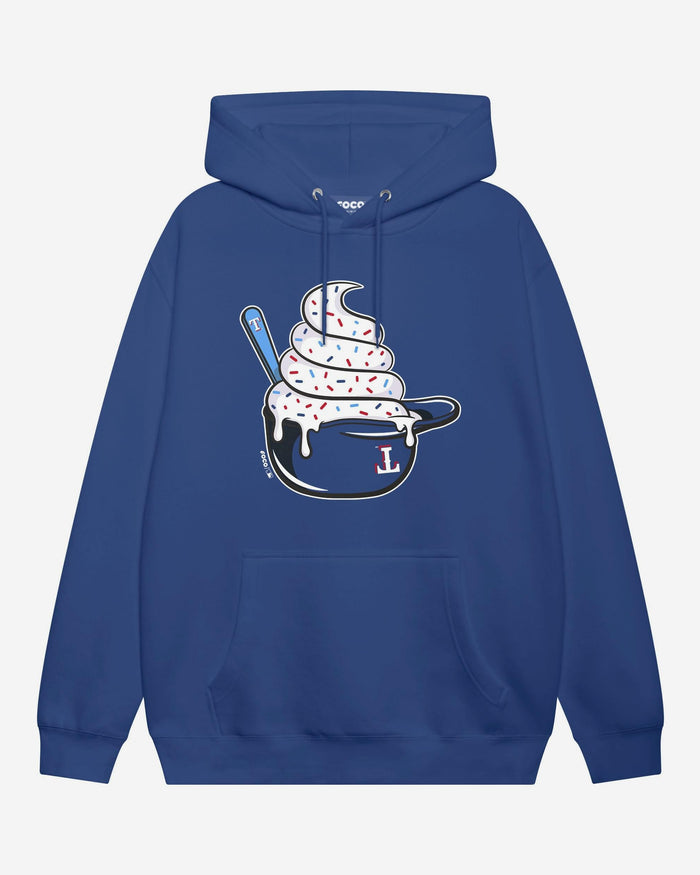 Texas Rangers Ice Cream Helmet Hoodie FOCO S - FOCO.com