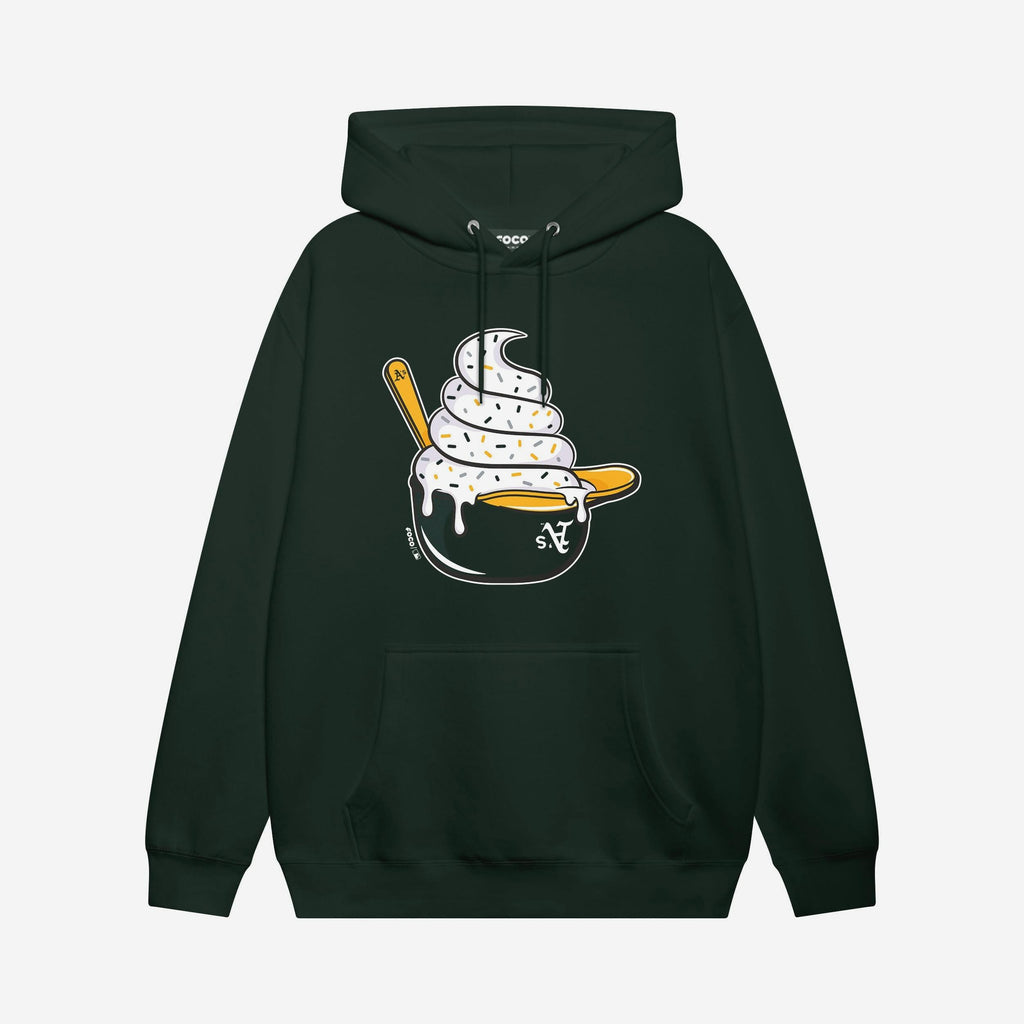 Athletics Ice Cream Helmet Hoodie FOCO S - FOCO.com