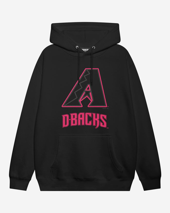 Arizona Diamondbacks Highlight Reel Hoodie FOCO Black/Neon Pink S - FOCO.com