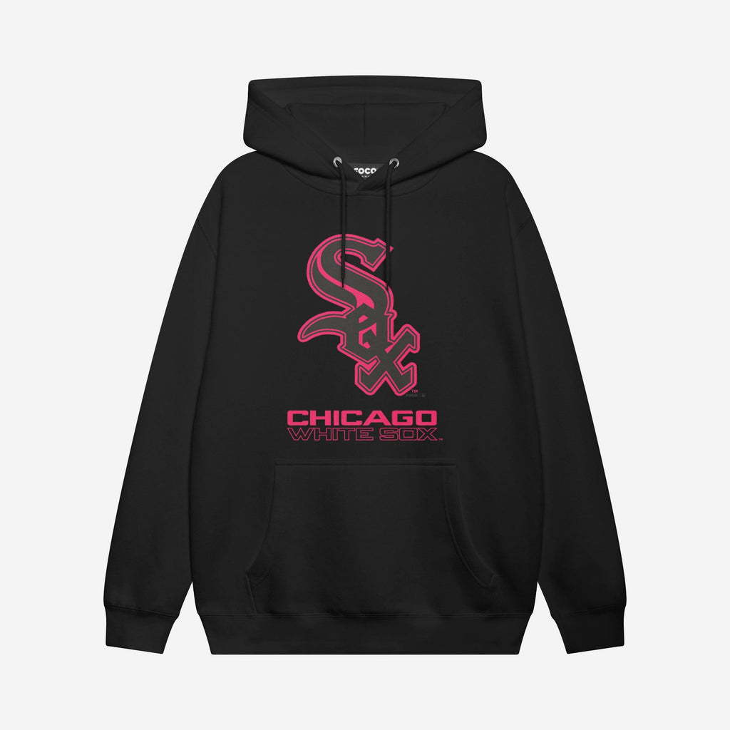 Chicago White Sox Highlight Reel Hoodie FOCO Black/Neon Pink S - FOCO.com