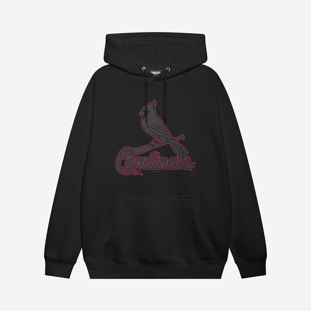 St Louis Cardinals Highlight Reel Hoodie FOCO Black/Neon Pink S - FOCO.com