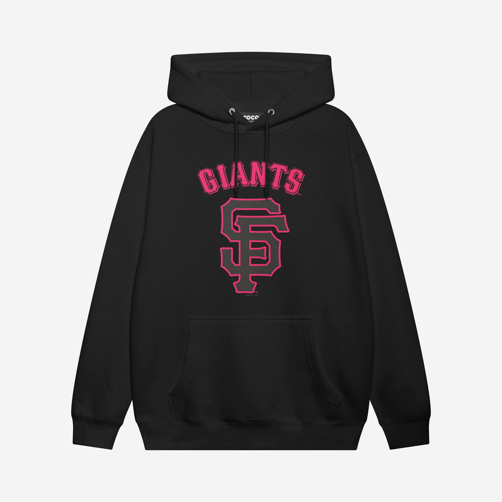 San Francisco Giants Highlight Reel Hoodie FOCO Black/Neon Pink S - FOCO.com