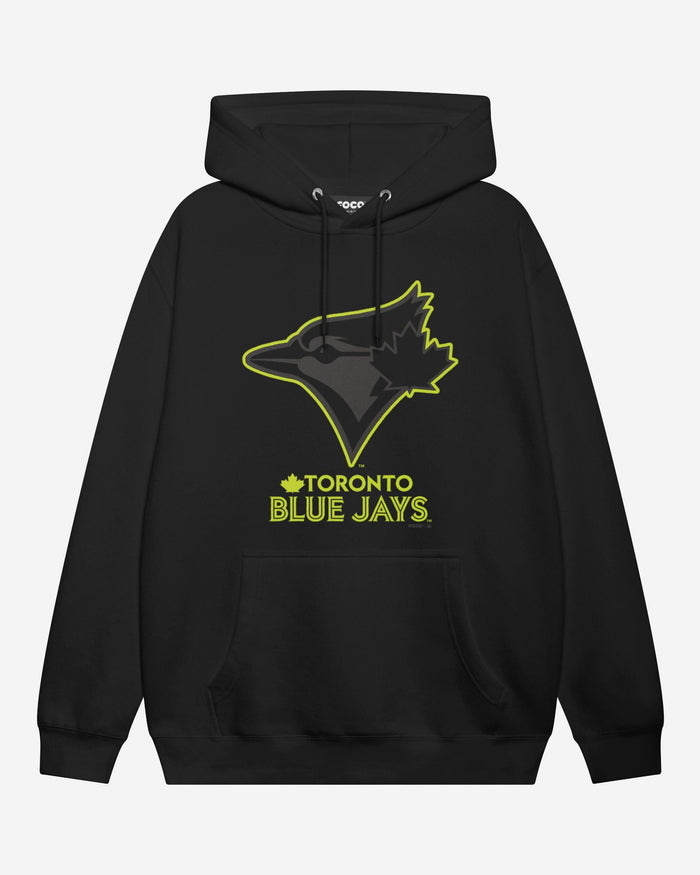 Toronto Blue Jays Highlight Reel Hoodie FOCO Black/Volt S - FOCO.com