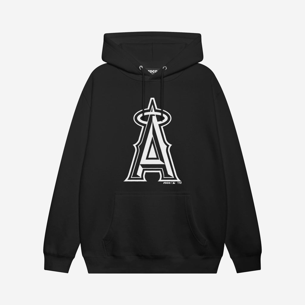 Los Angeles Angels White Logo Hoodie FOCO S - FOCO.com