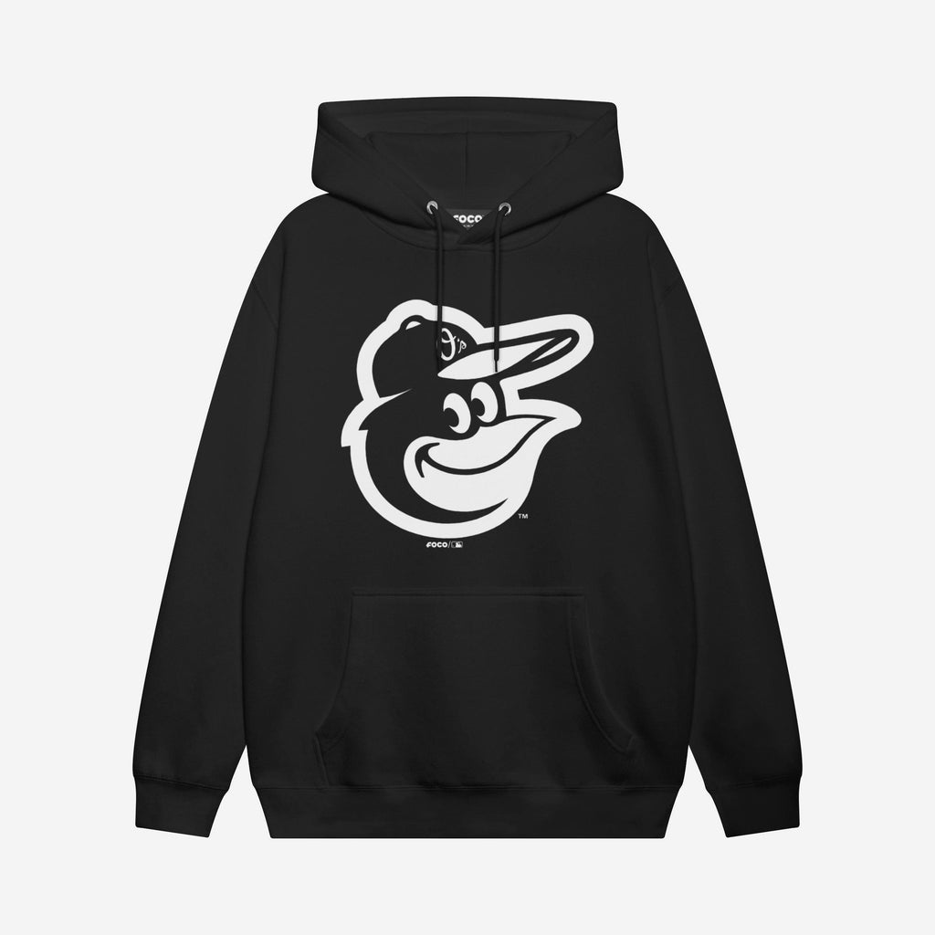 Baltimore Orioles White Logo Hoodie FOCO S - FOCO.com