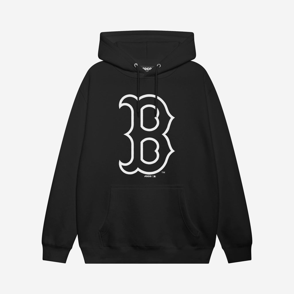 Boston Red Sox White Logo Hoodie