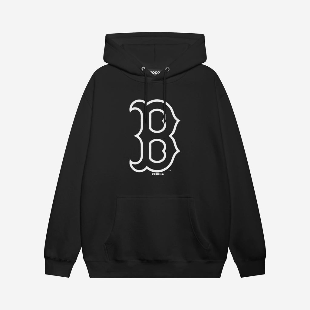 Boston Red Sox White Logo Hoodie FOCO S - FOCO.com