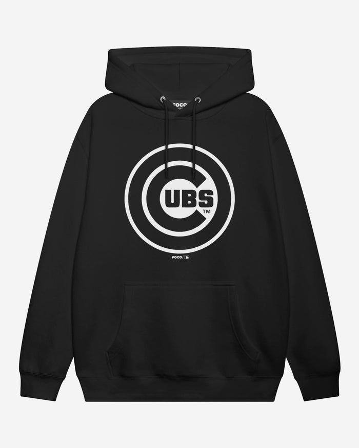 Chicago Cubs White Logo Hoodie FOCO S - FOCO.com