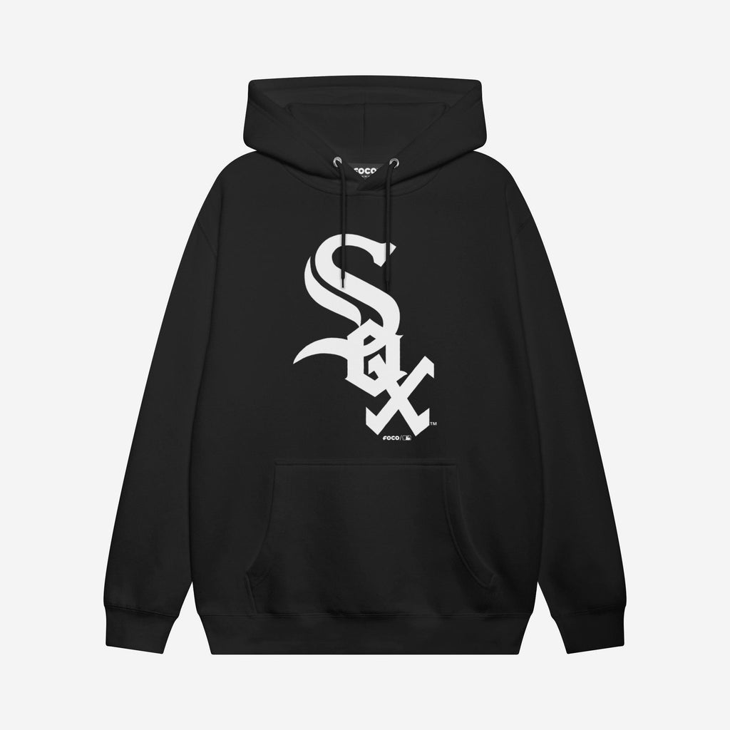 Chicago White Sox White Logo Hoodie FOCO S - FOCO.com