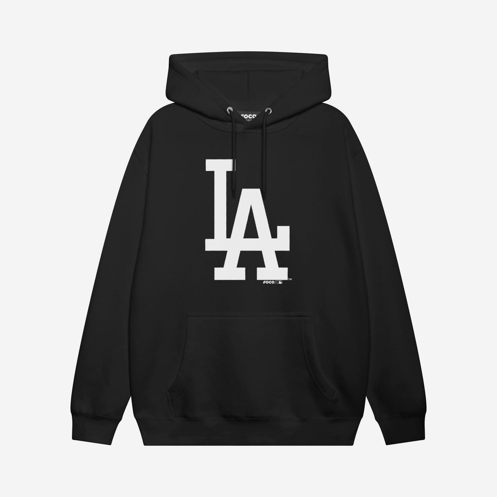 Los Angeles Dodgers White Logo Hoodie FOCO S - FOCO.com