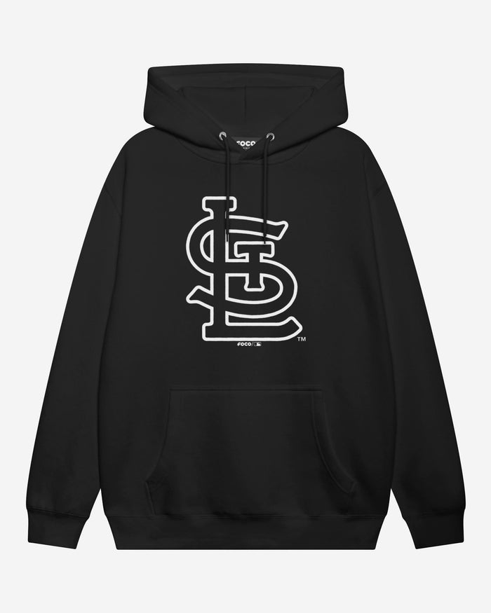 St Louis Cardinals White Logo Hoodie FOCO S - FOCO.com