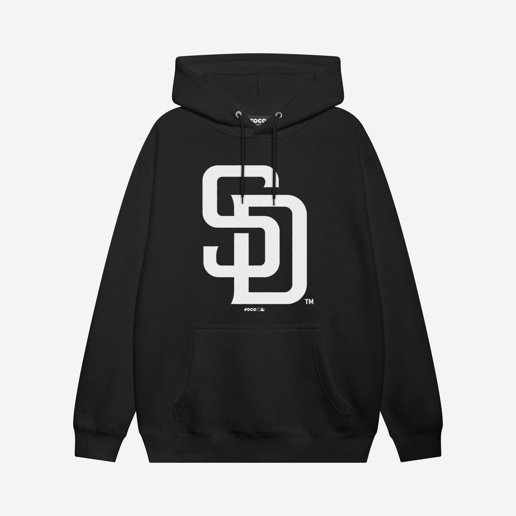 San Diego Padres White Logo Hoodie FOCO S - FOCO.com