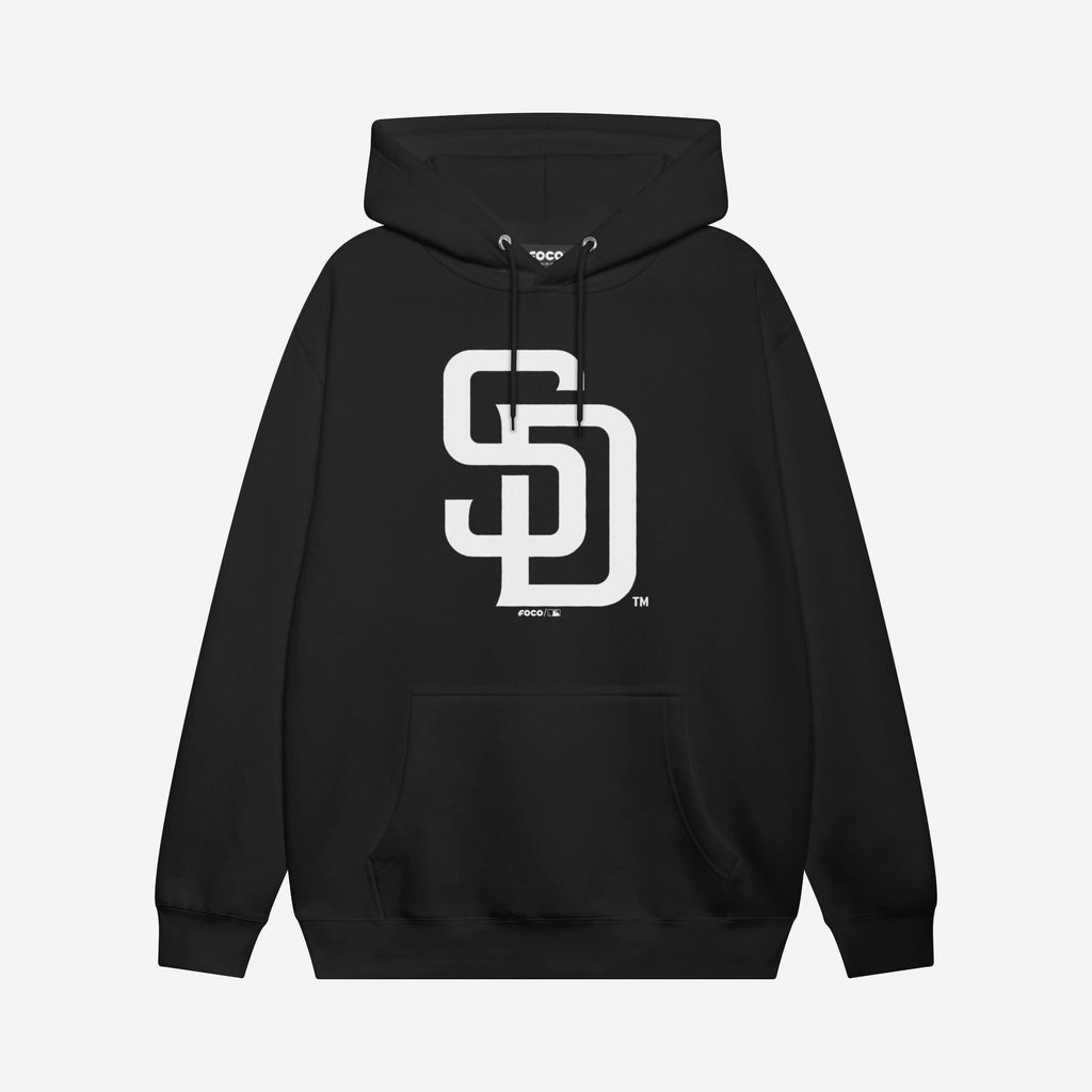 San Diego Padres White Logo Hoodie FOCO S - FOCO.com