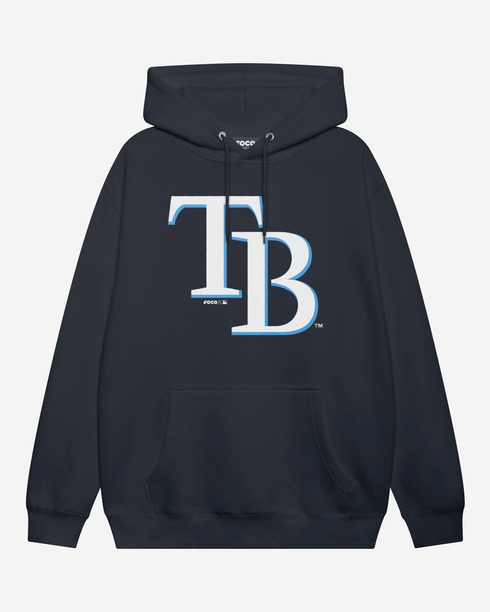Tampa Bay Rays Primary Logo Hoodie FOCO Navy S - FOCO.com
